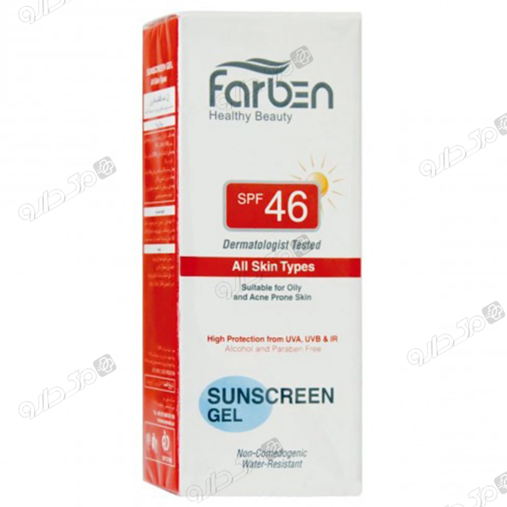 ژل ضد آفتاب مناسب پوست چرب فاربن